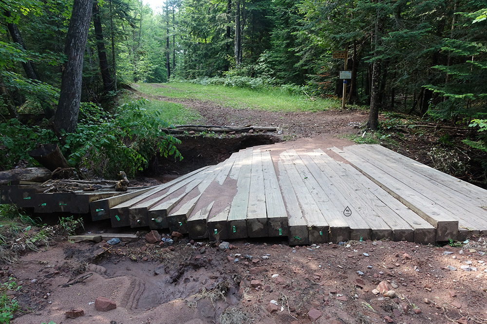 Damged Bridge
