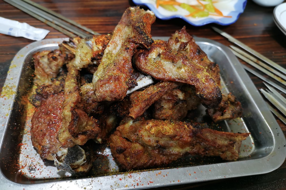 烤羊排