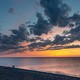 Breaker Sunset
